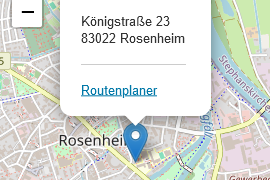 OpenStreetMap Karte einbauen