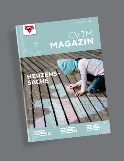 CVJM Magazin 01 | 25 Mock up + Titelbild